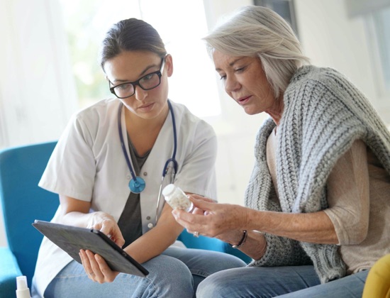 What is in-home medical care?